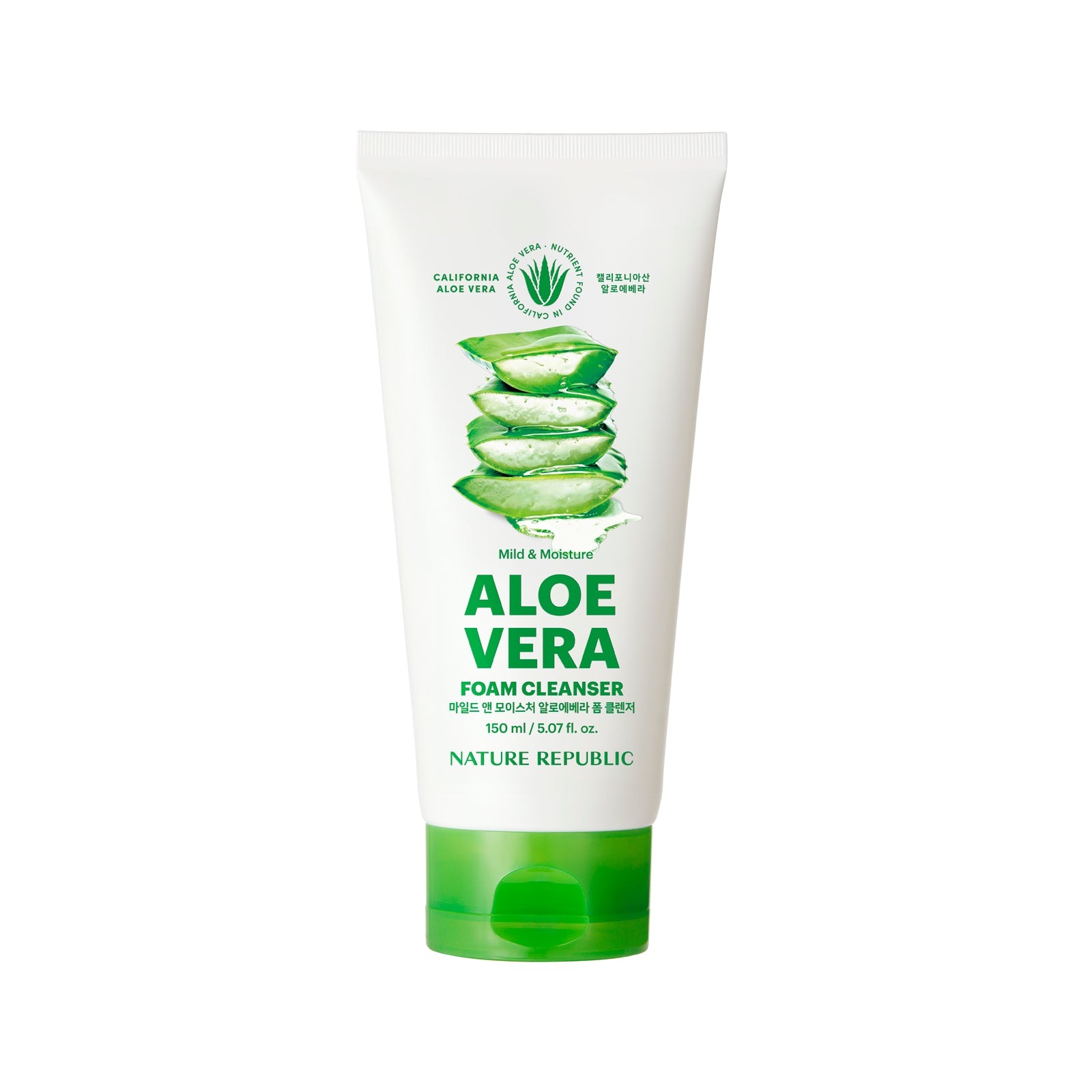 Nature Republic Mild Aloe Vera Foam Cleanser 150 ml