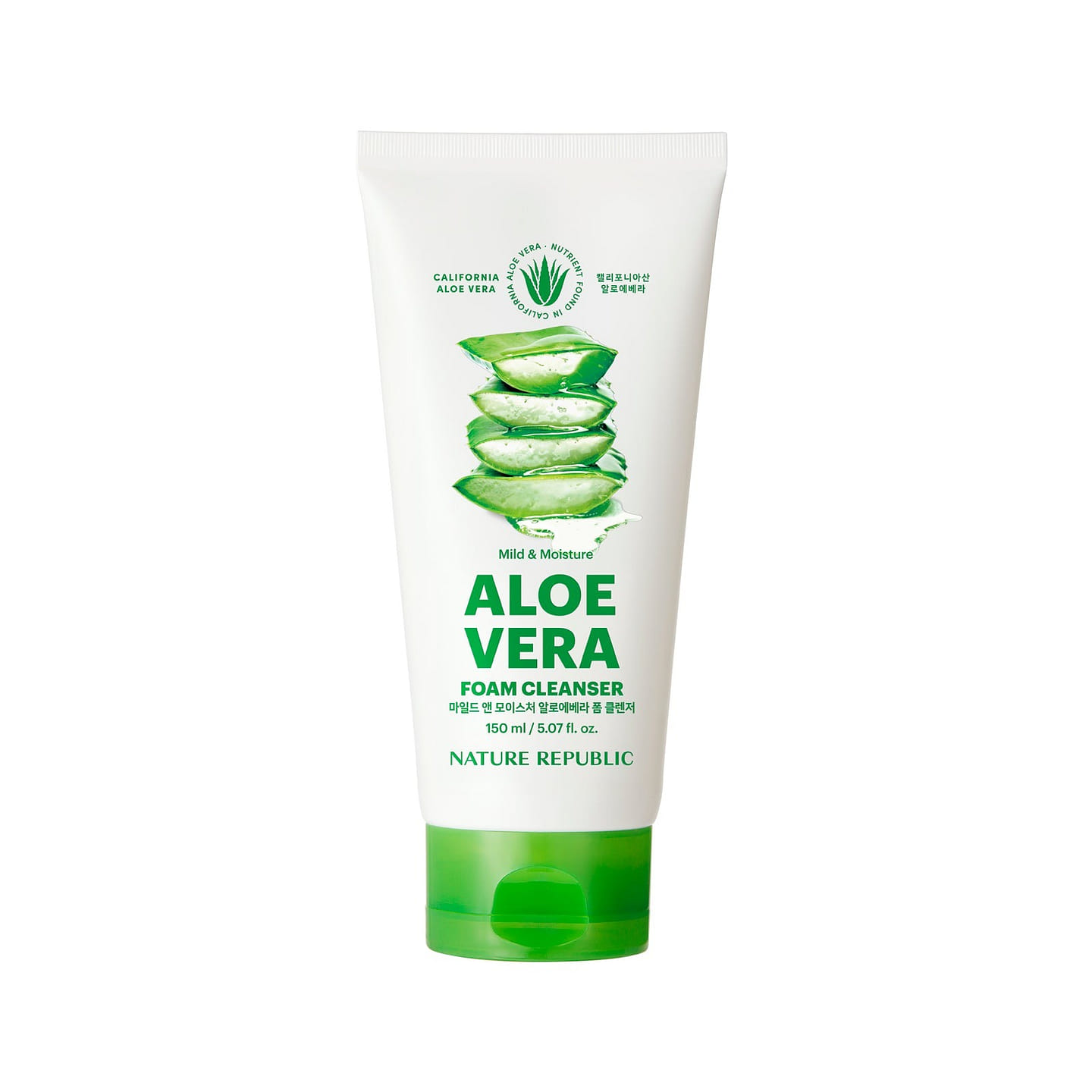 Nature Republic Mild Aloe Vera Foam Cleanser 150 밀리리터