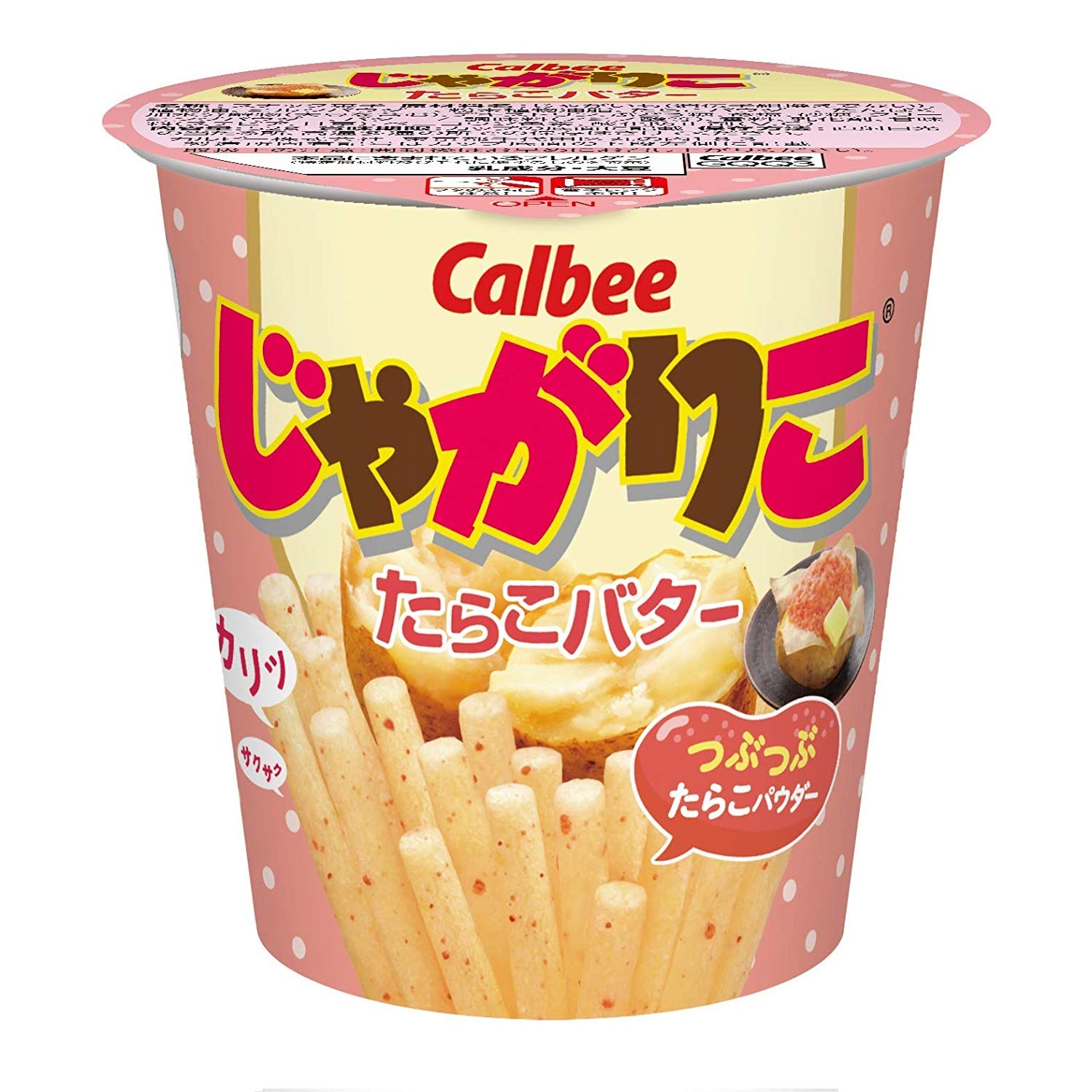 日本直送」カルビー じゃがりこ たらこバター 52g - Weee!