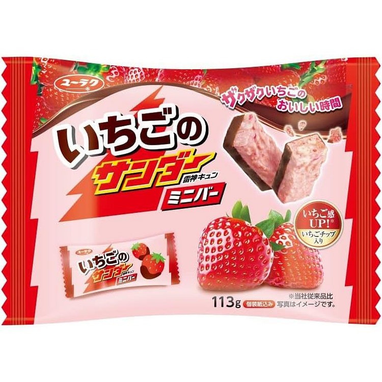 Yaokin Strawberry Thunder Mini Bar 113g 1 each