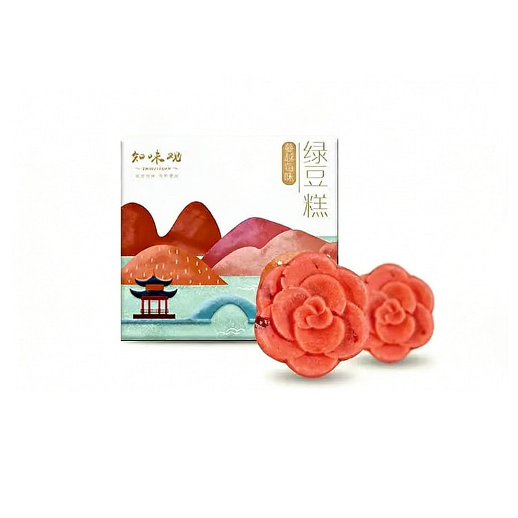 知味观杭州特产中式茶点小吃蔓越莓绿豆糕100g*1 100 克