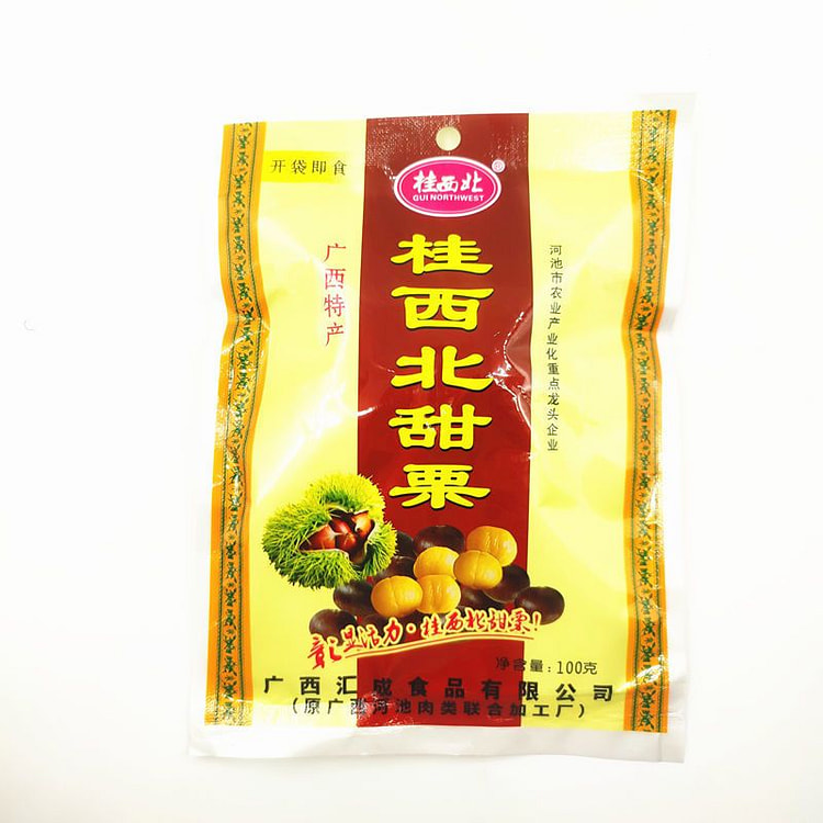 桂西北去壳甜板栗仁即食100g*1袋
