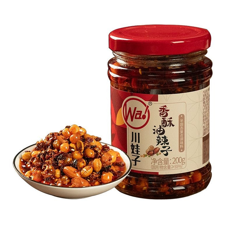 Chuanwazi Crispy Chili Oil 200g 200 g