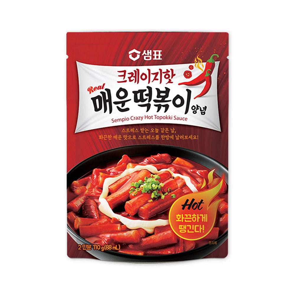 Sempio Crazy Hot Tteok-bokki Sauce 110g 1 each