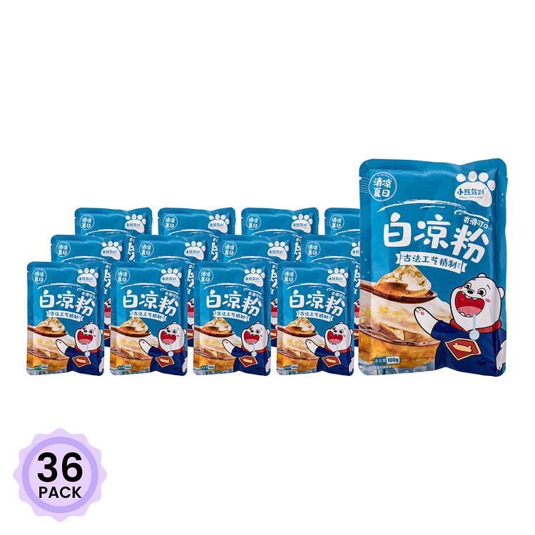 小熊驾到 白凉粉 100 克*36 包