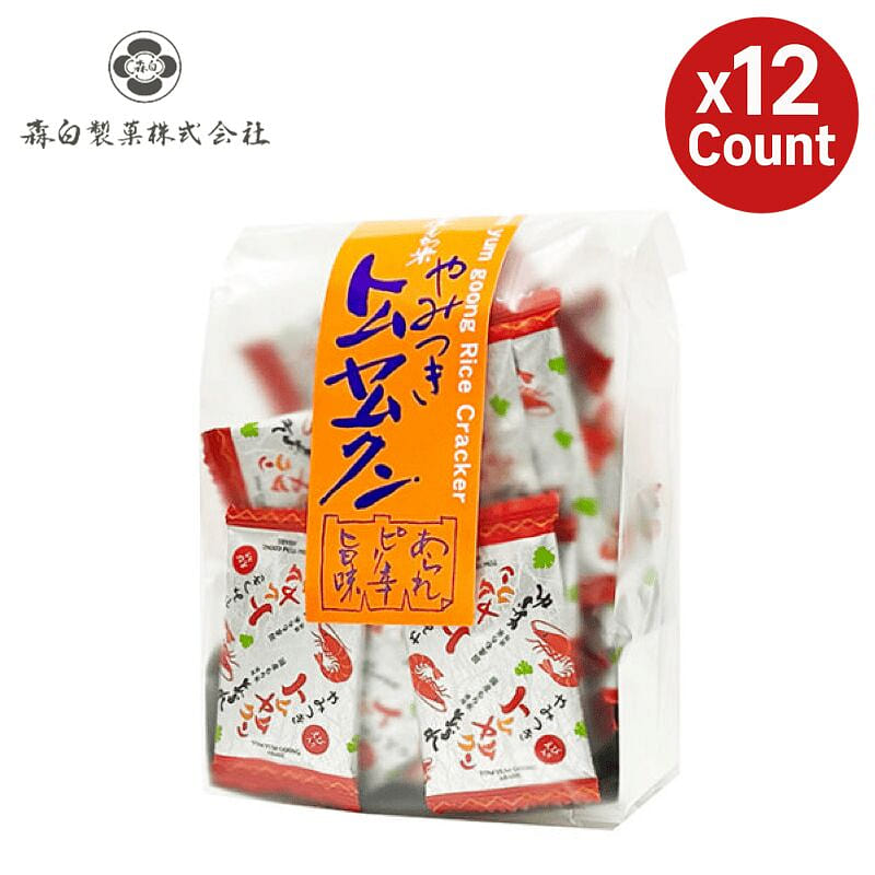 Morishiro Tom Yum Kung Arare 12 Count 1 bunch