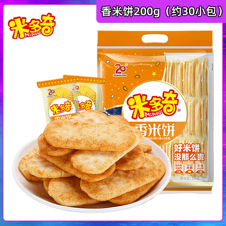 米多奇香米饼200g*1