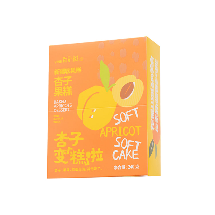 葡萄树 杏子软果糕中式软糕点心零食 240g*1盒