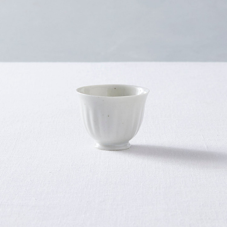 煎茶堂 白色榆花茶杯 1只