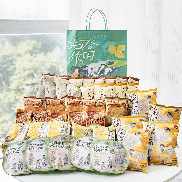 茶颜悦色新年零食大礼包 45包 45 包