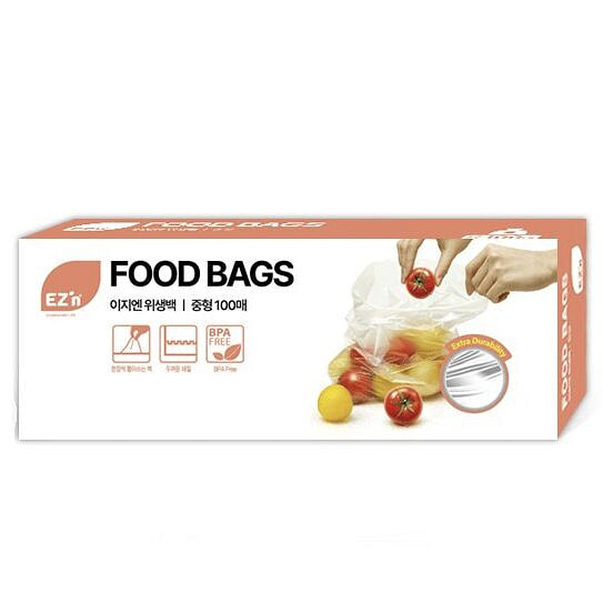 [EZ’n]食品袋 中号 25×35cm 100只 1 份