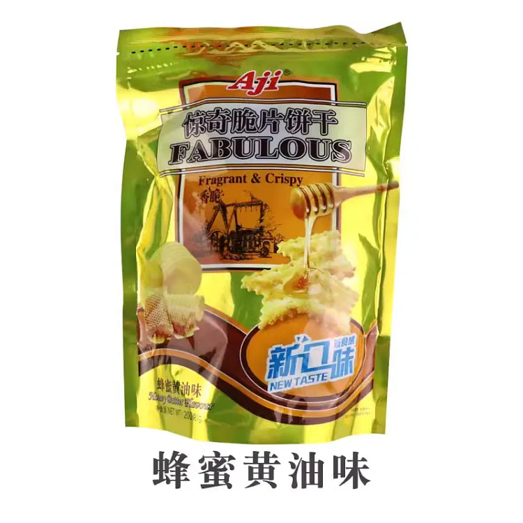 Aji 尼西亚惊奇脆片饼干（蜂蜜黄油）200g