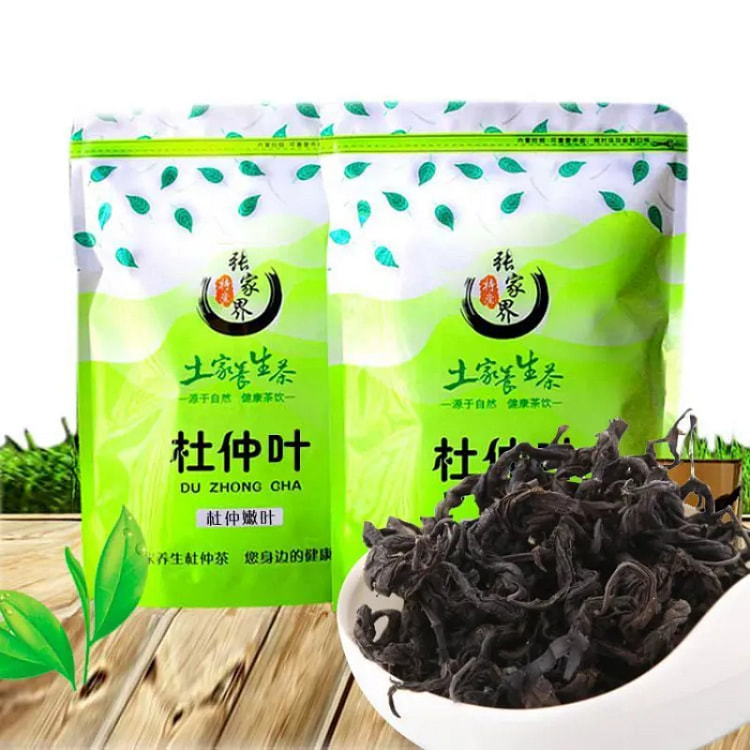 杜仲茶野生嫩叶杜仲叶茶叶