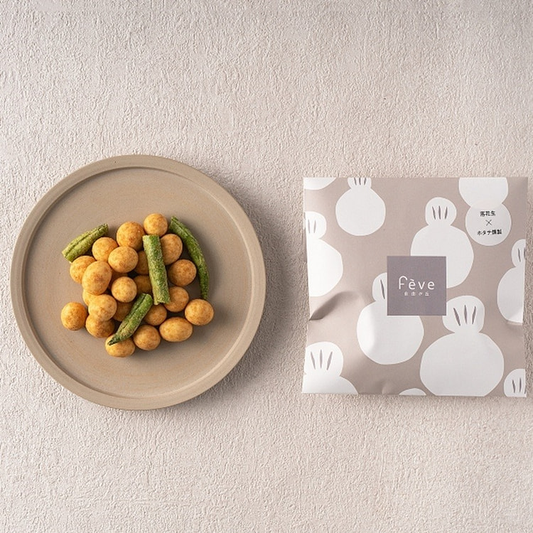 Japan Feve Peanuts Smoked Scallops Flavor 33g