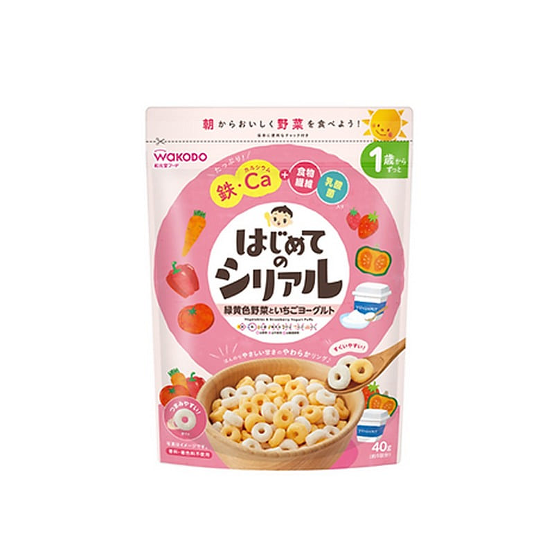 Wakodo Baby Infant Food Cheerios 1 Year+ 1 each