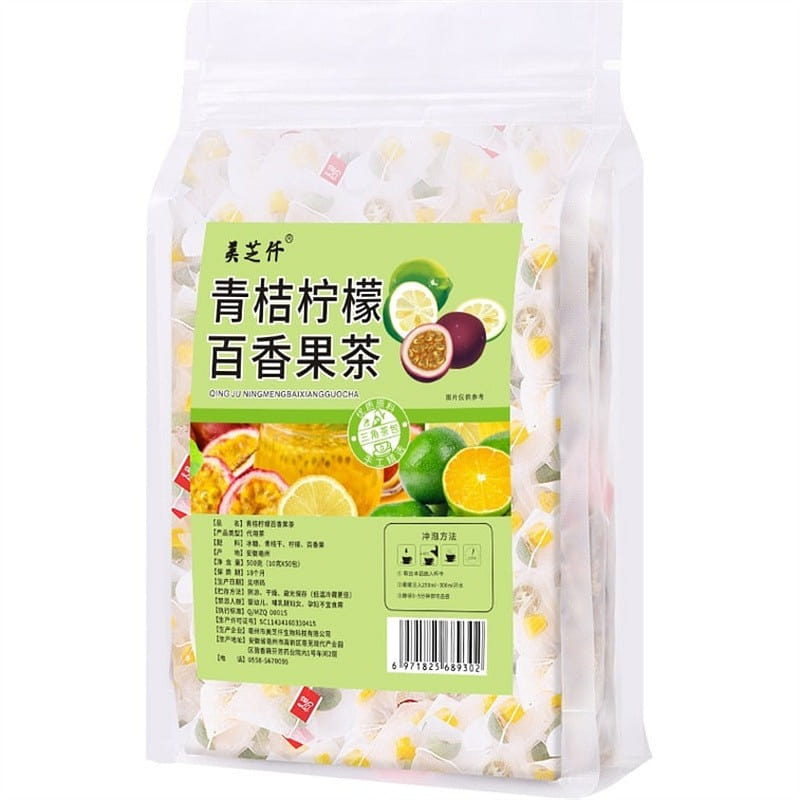 Mei Zhi Qian Kumquat Lemon Passion Fruit Tea 200g/bag(Summer Tea) 200 g