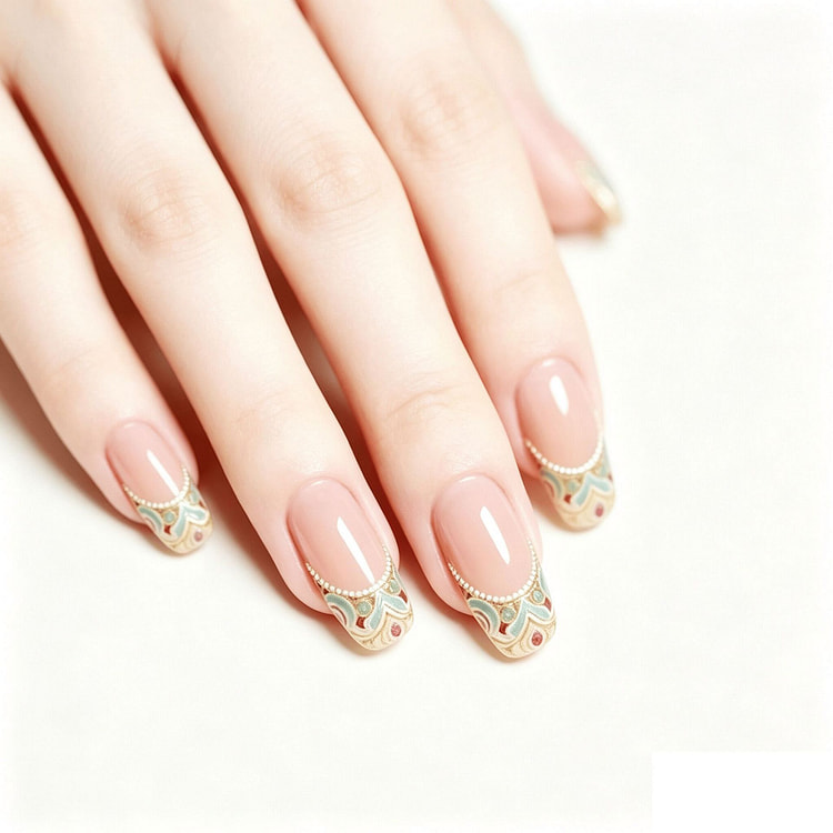 Manicure Stickers -  Wall Color 1 count