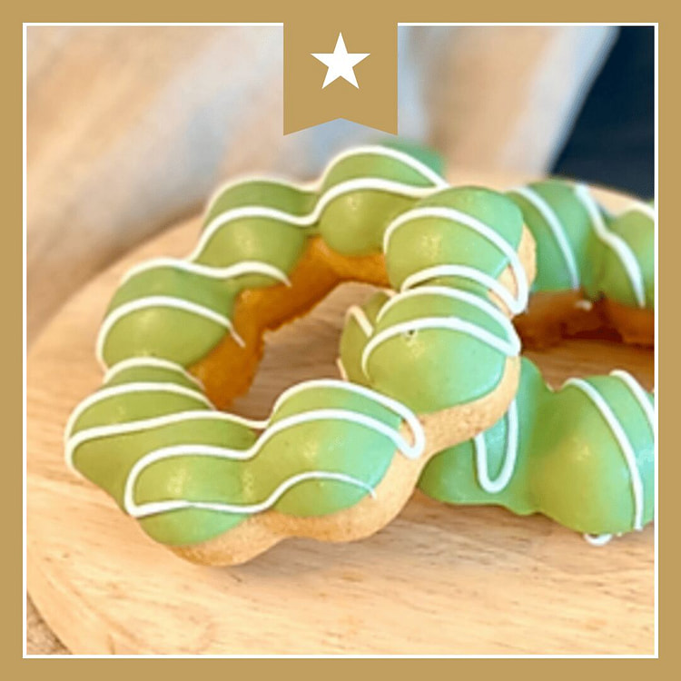 Sunmerry - Matcha White Chocolate Mochi Donut