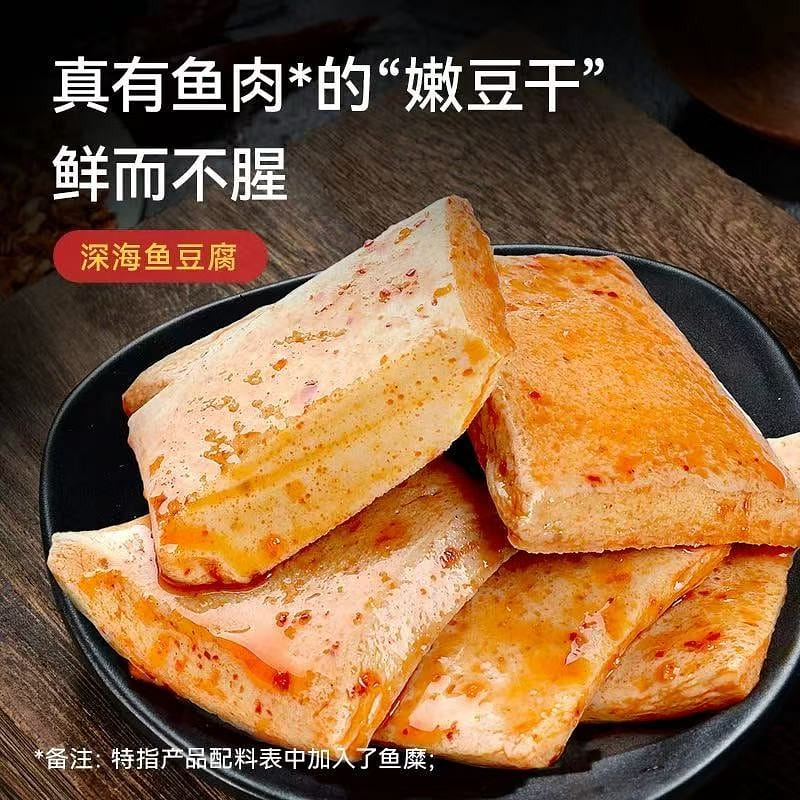 盐津铺子鱼豆腐 香辣味 180 克
