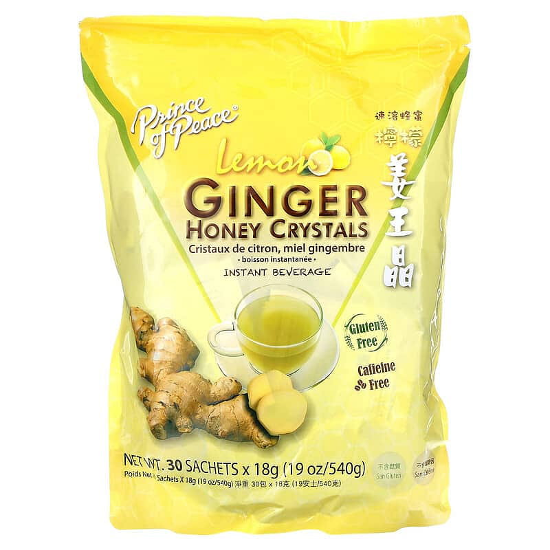 Prince of Peace Lemon Ginger Honey Crystal 19oz 1 each