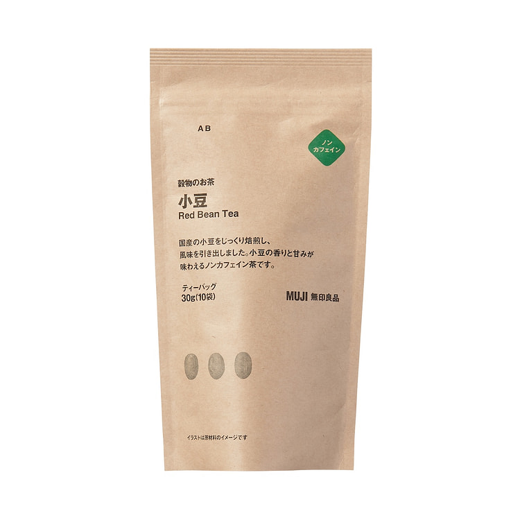 MUJI Caffeine-Free Red Bean Tea 3g x 10 Bags 1 each