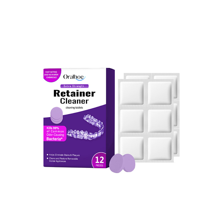 Denture cleaning tablets 12 tablets*1 box