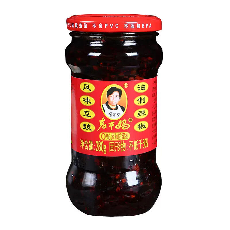 陶华碧老干妈 辣椒酱 风味豆豉油制辣椒 280 克