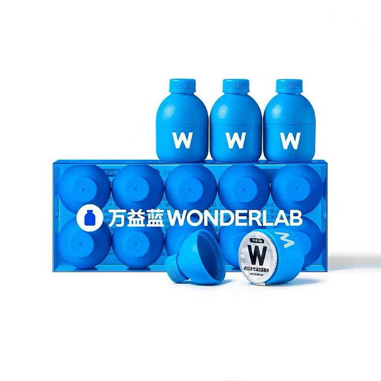 万益蓝 WonderLab 浅蓝B420益生菌  体重管理双歧杠菌