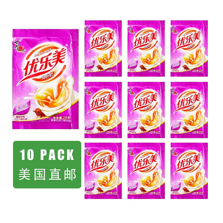 【美国直邮】优乐美 香芋味奶茶 10PCS