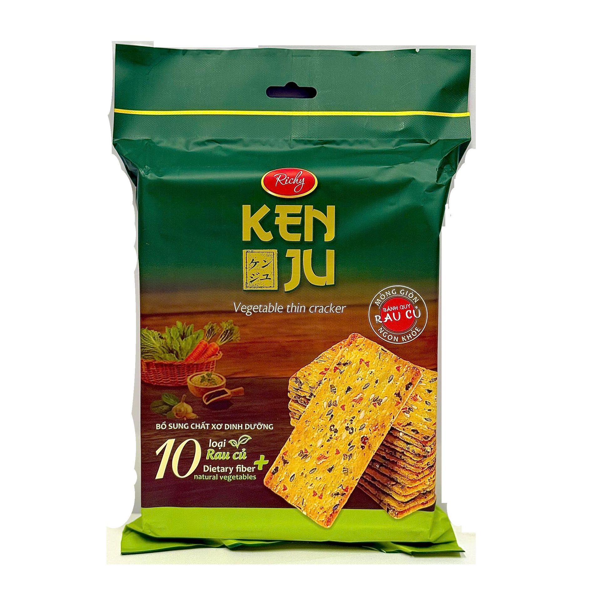Kenju Vegetable Thin Cracker Bag 192 g
