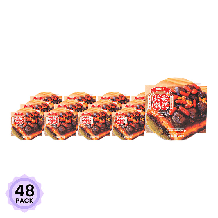 甑礼 长安甑糕 双枣芸豆 210 克*48 包