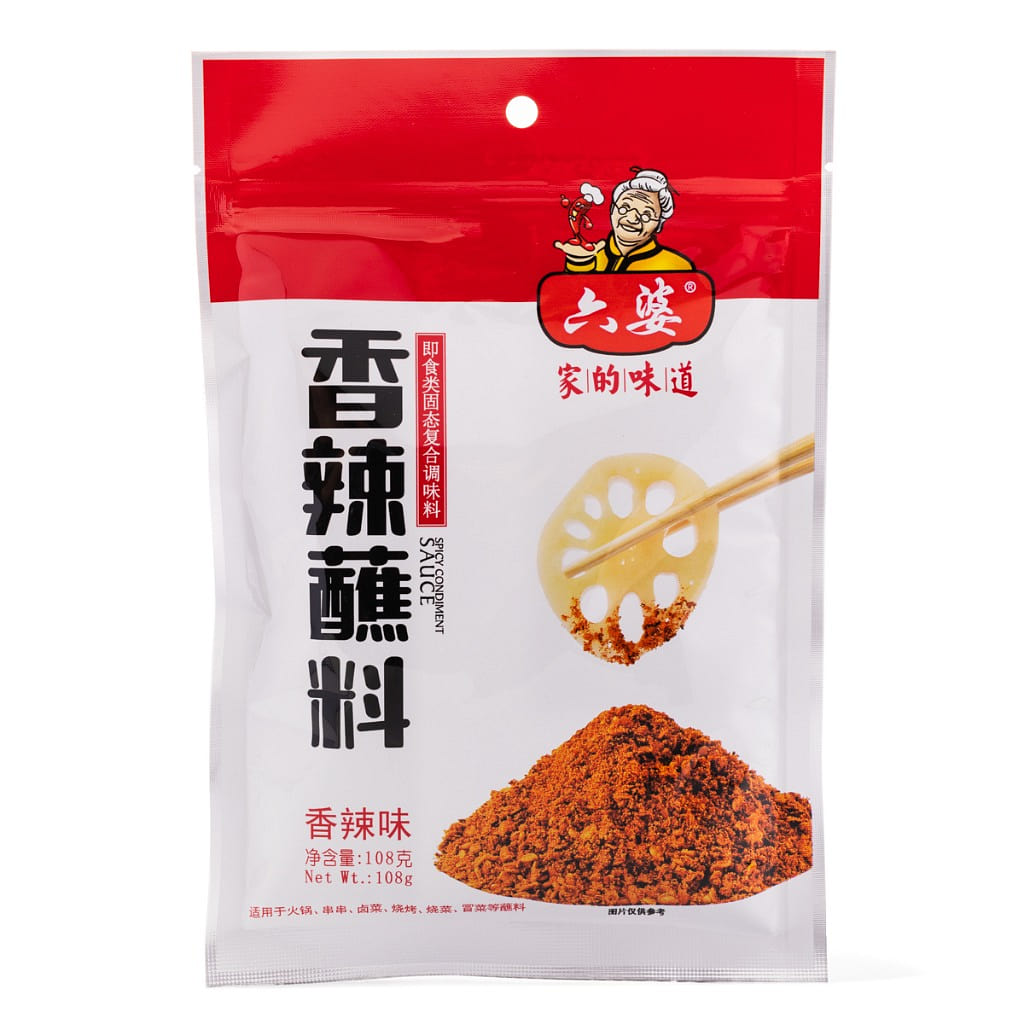 六婆 香辣蘸料 108 克