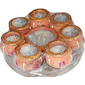 Diwali Matki Diya Set of 8 Diyas 8 each