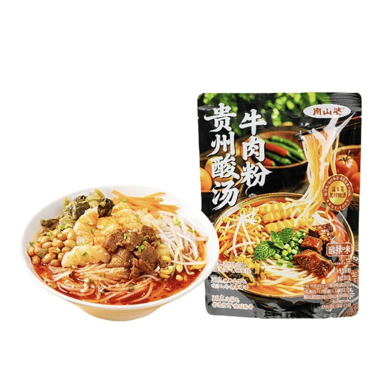 Nanshanpo Guizhou Sour Soup Rice Noodles Instant 240 g