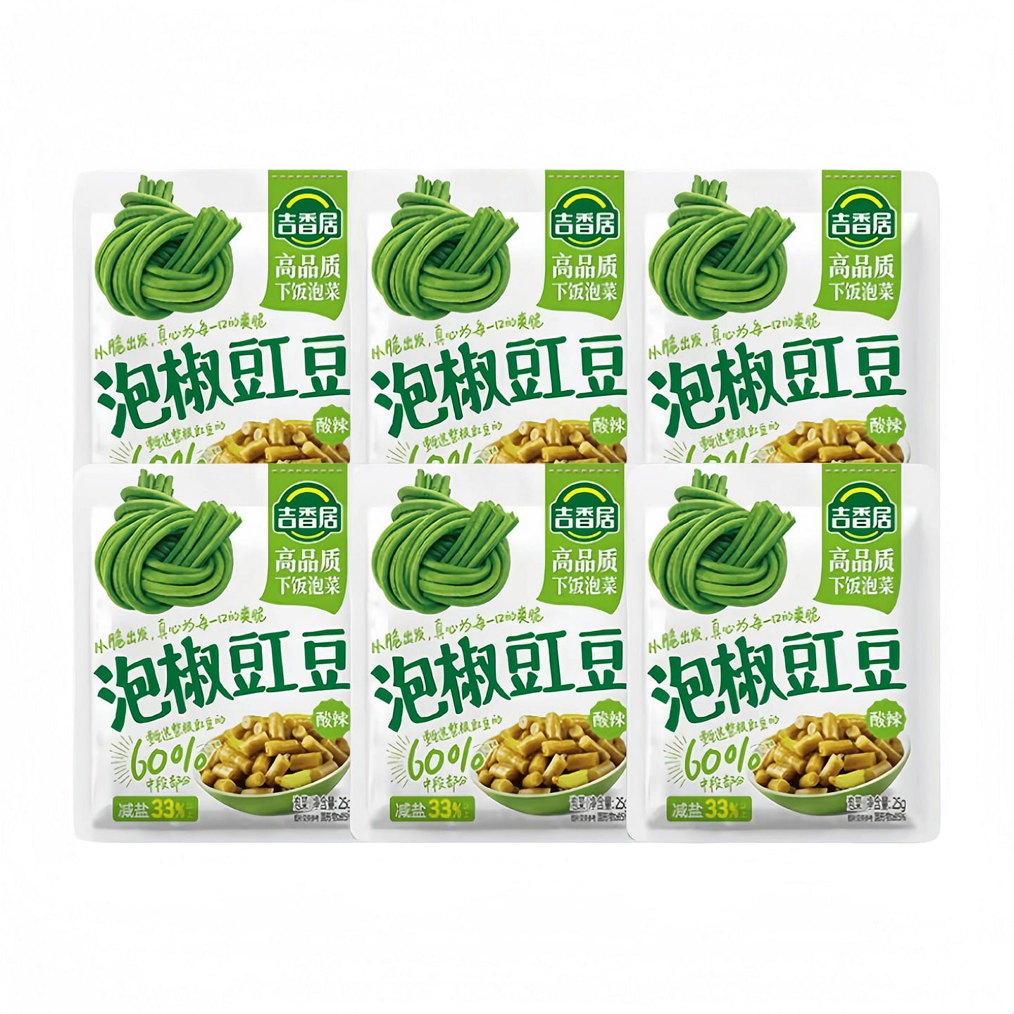 Pickled Chili Cowpeas 25g*6 bags 150 g