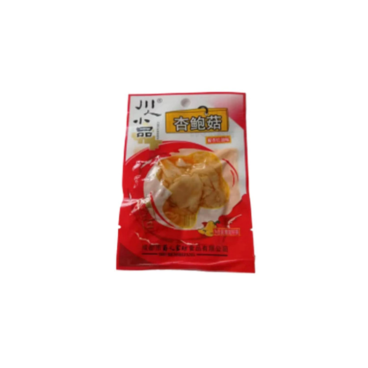 川人小品红油椒香杏鲍菇零食小包装15g*1袋