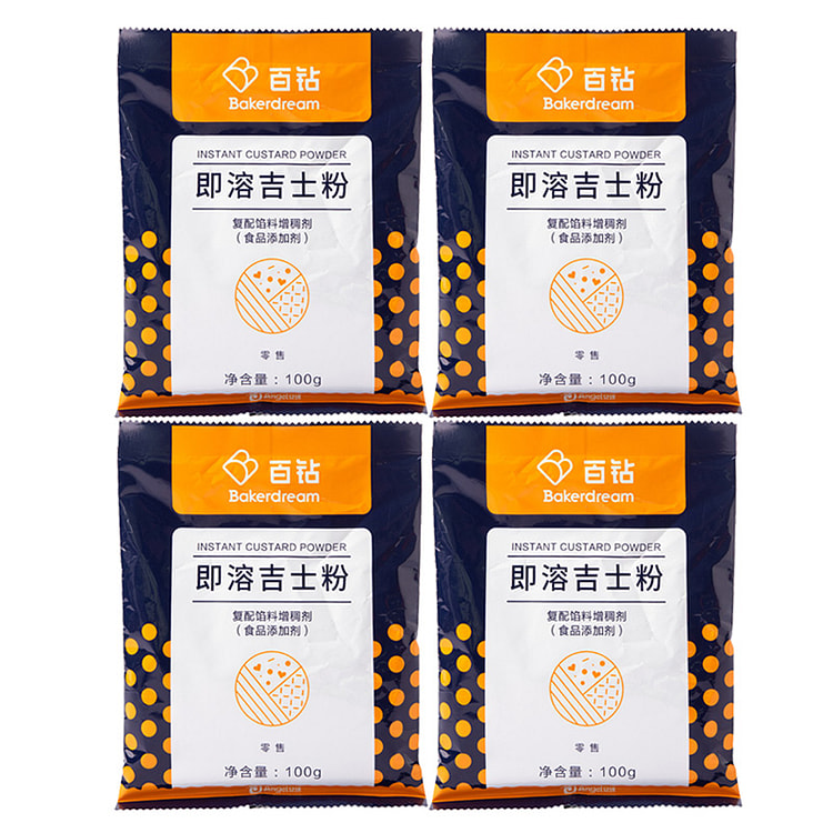 百钻即溶吉士粉100g*4袋 400 克