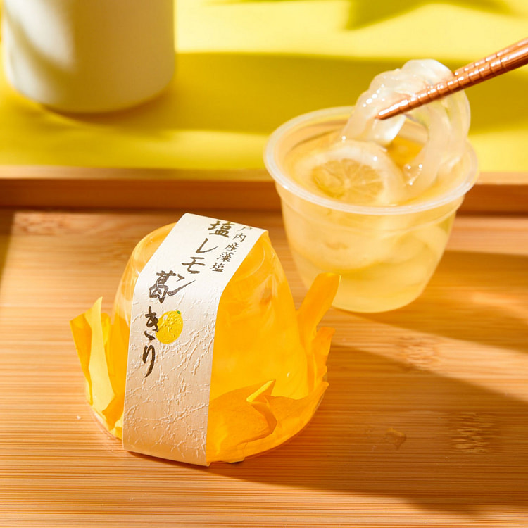 柠檬盐葛粉果冻