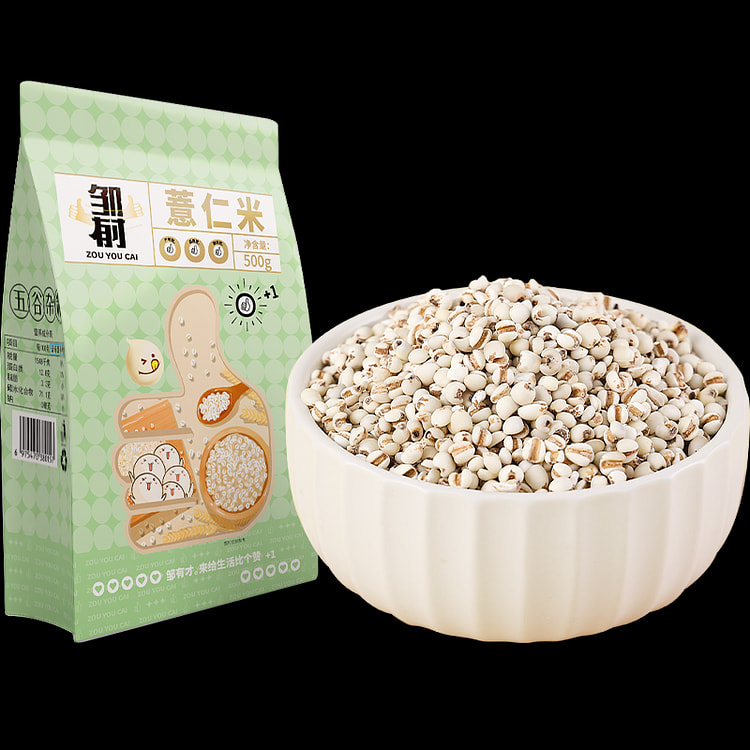 邹有才小粒薏仁米500g*1袋五谷杂粮薏苡仁薏米赤小豆粗粮伴侣