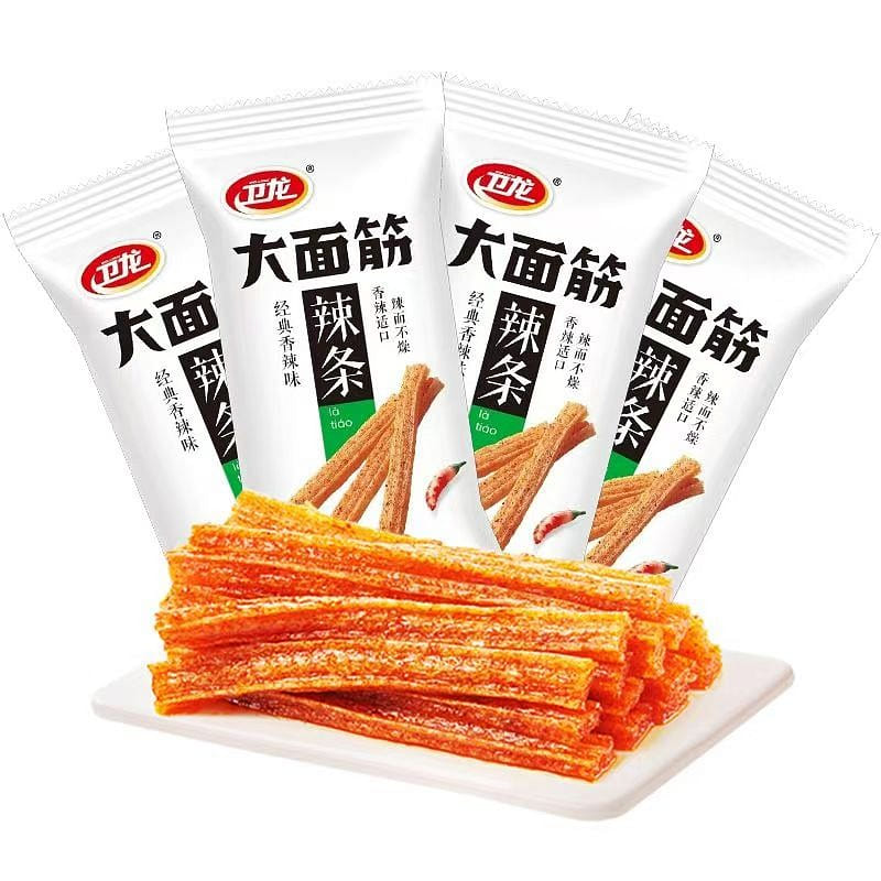 Weilong Spicy Big Gluten 24g*3 packs 72 g