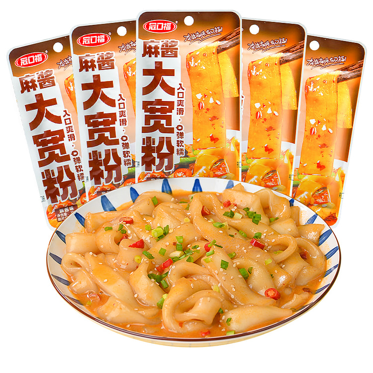 冠口福麻酱大宽粉麻酱味30g*5包