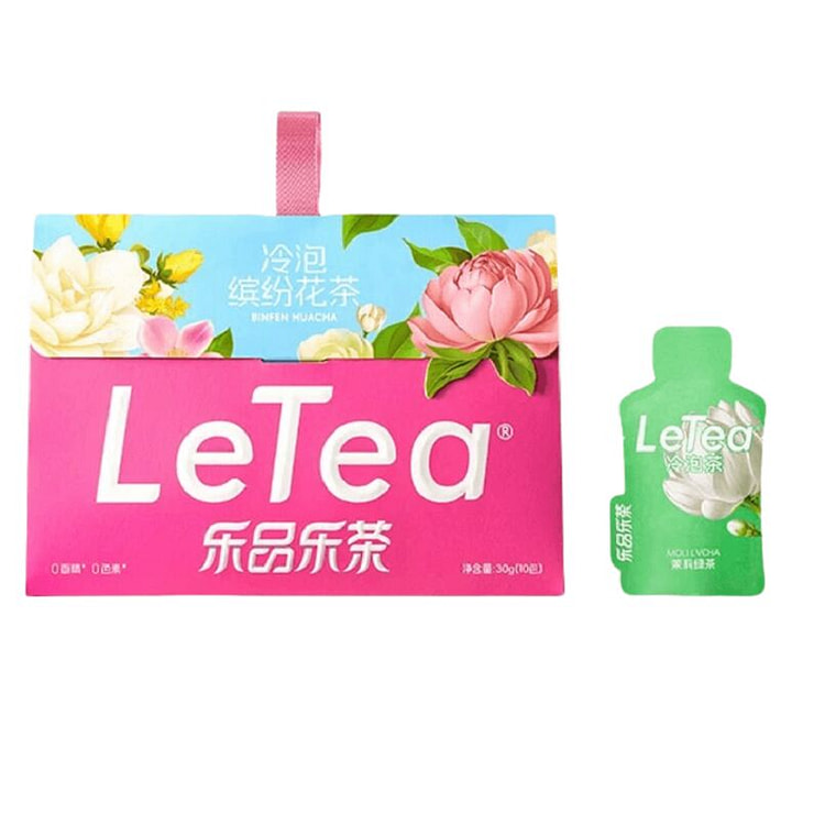 乐品乐茶 冷泡缤纷花茶 0色素0香精 10包