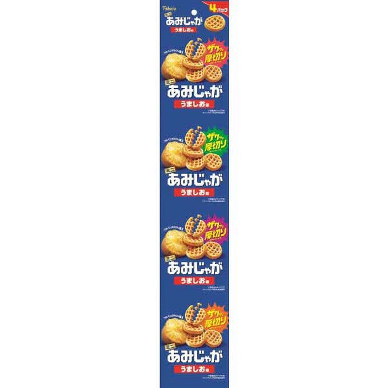 Tohato Mini Amijaga Umashio 4-Pack (11g*4) 1 each