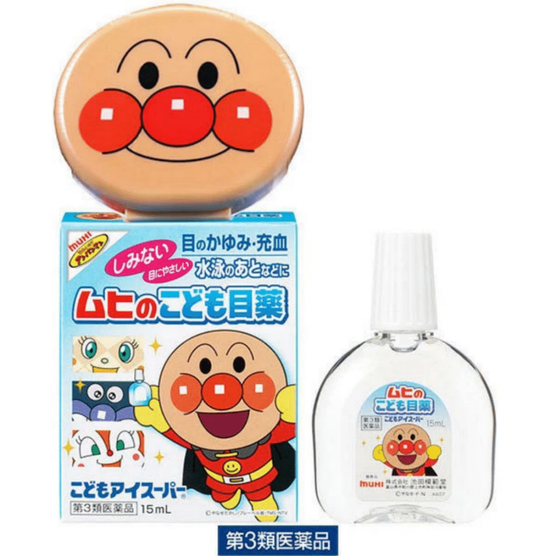 Muhi Children's Eye Drops Anpanman Edition 1 count