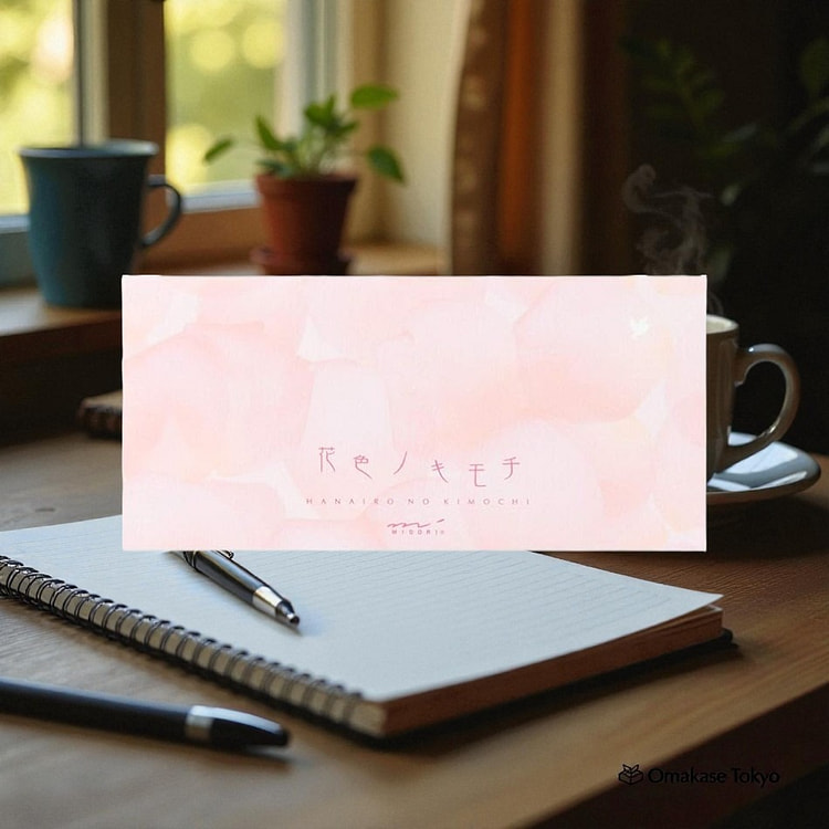 Midori 单笔笔记本 - 花卉图案 54 克