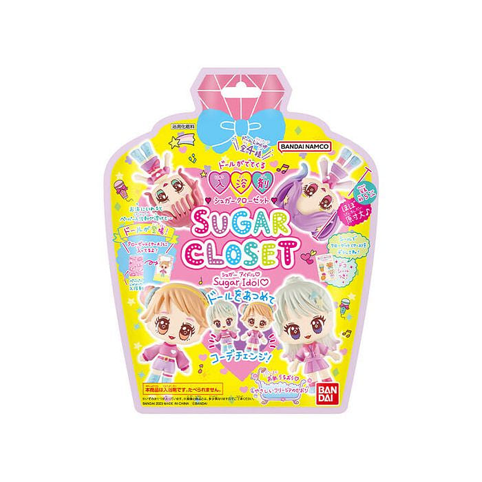 Bandai Sugar Closet Sugar Idol Bath Salt with Mascot 1pc 1 each