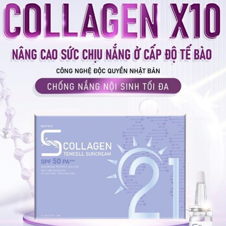 COLLAGEN STEMCELL SUNSCREEN(Spf 50+ Korea Collagen Stem Cell Sunscreen Seru