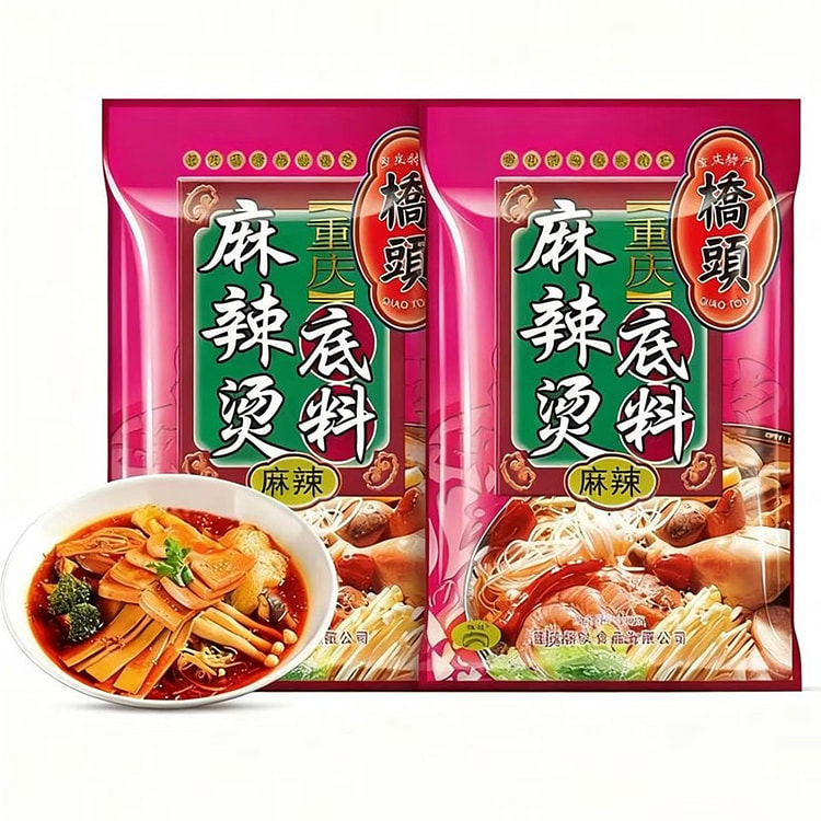 Qiaotou Mala Hotpot Seasoning 150 g