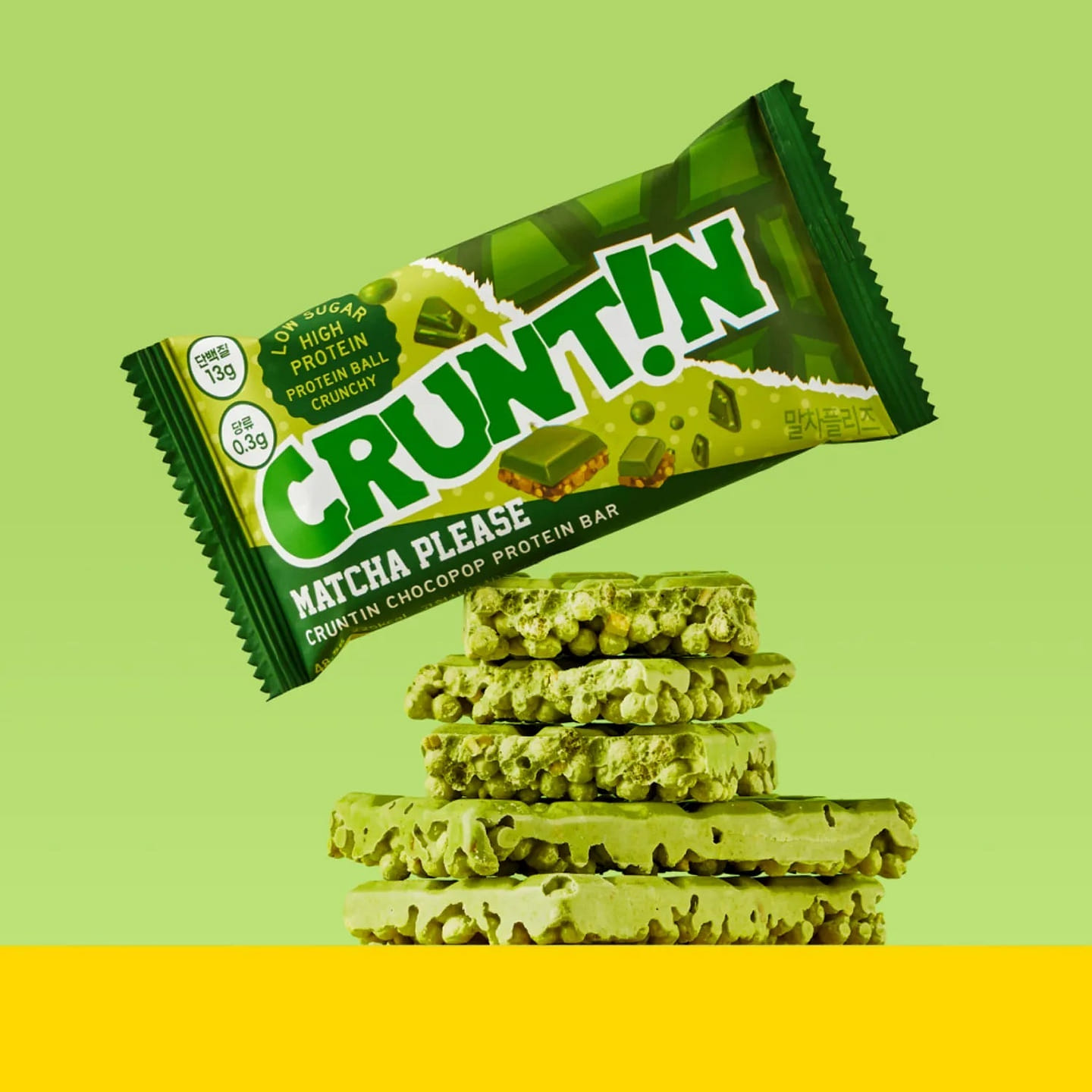 Chocolate protein bar – Matcha flavor48.5g*1pack 1 pack