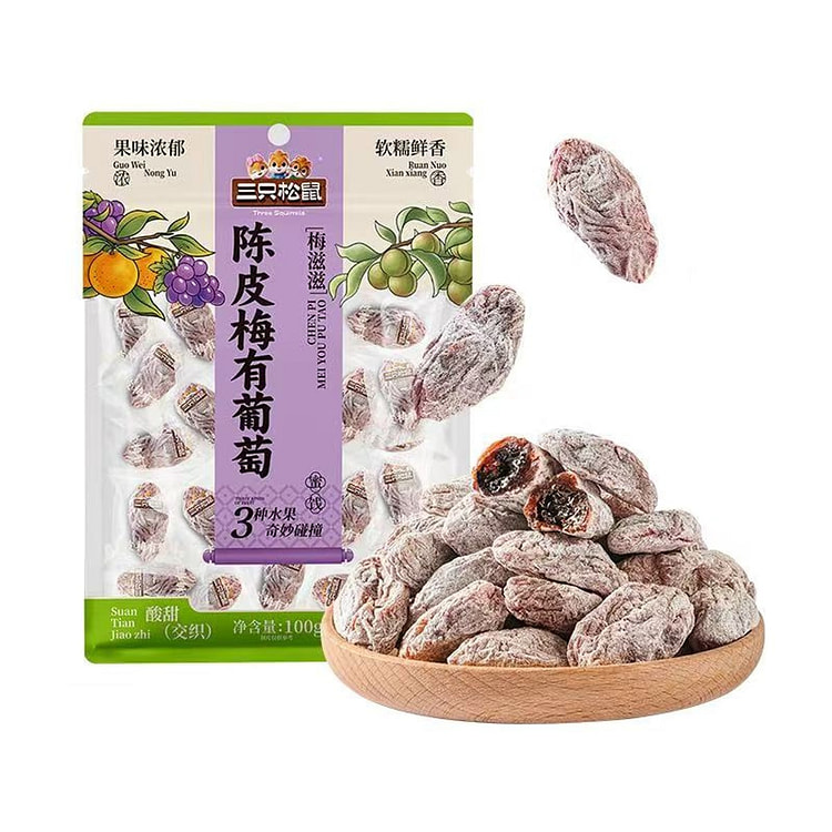 陈皮梅有葡萄100g*1袋 1 包